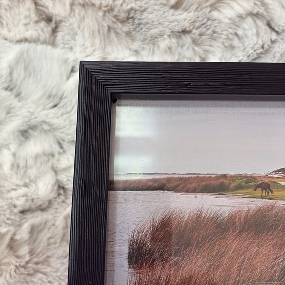 Black Frame. Holds 7 x 7 Photo - Picture 2 of 5